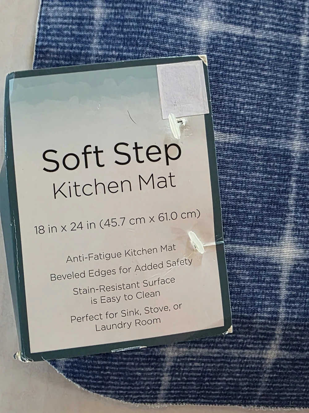 Soft Step Anti-Fatigue Kitchen Mat